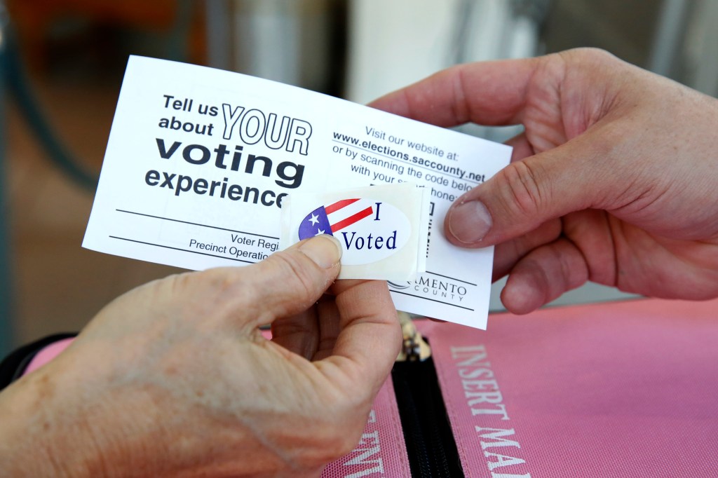 vote in California