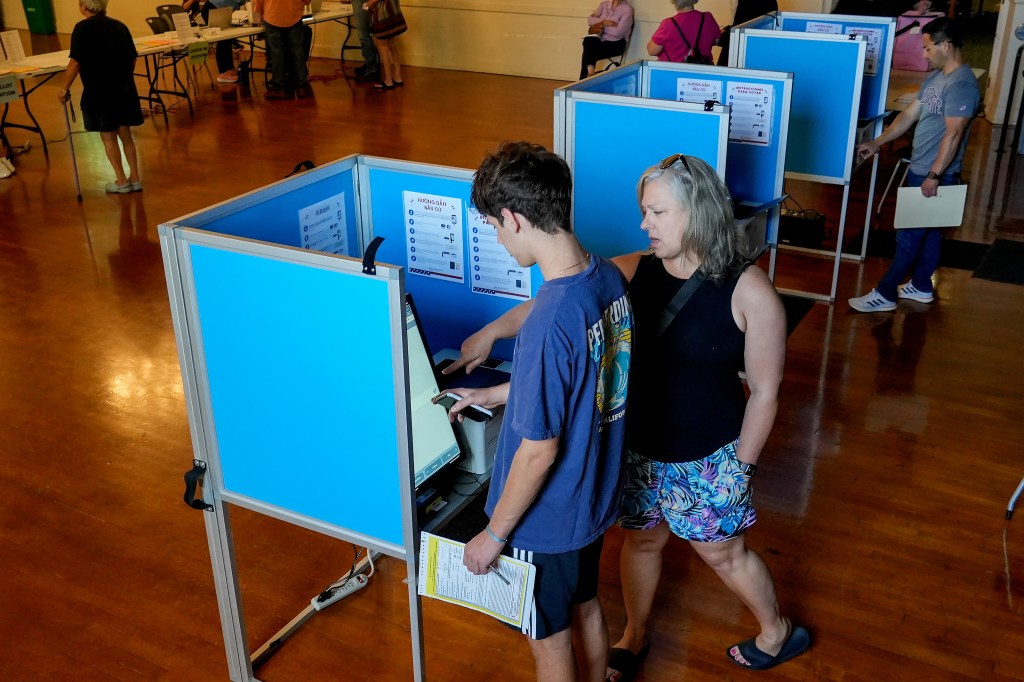 voting in California