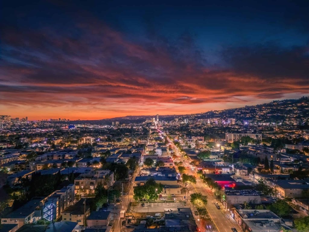A Southern California skyline