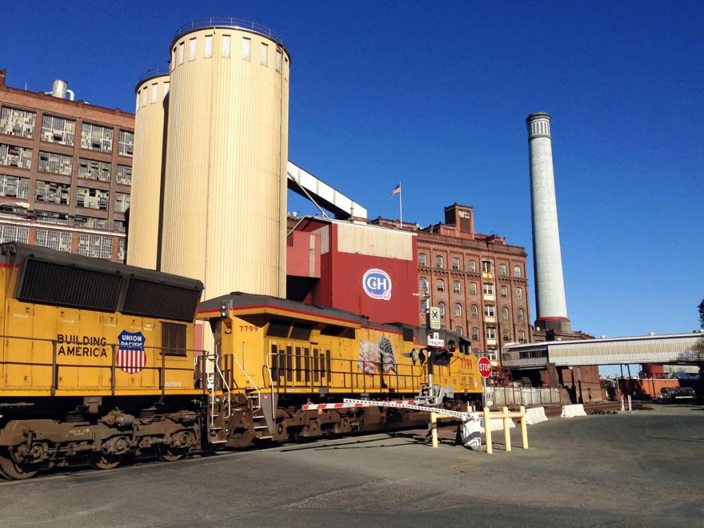 An industrial building in Crockett