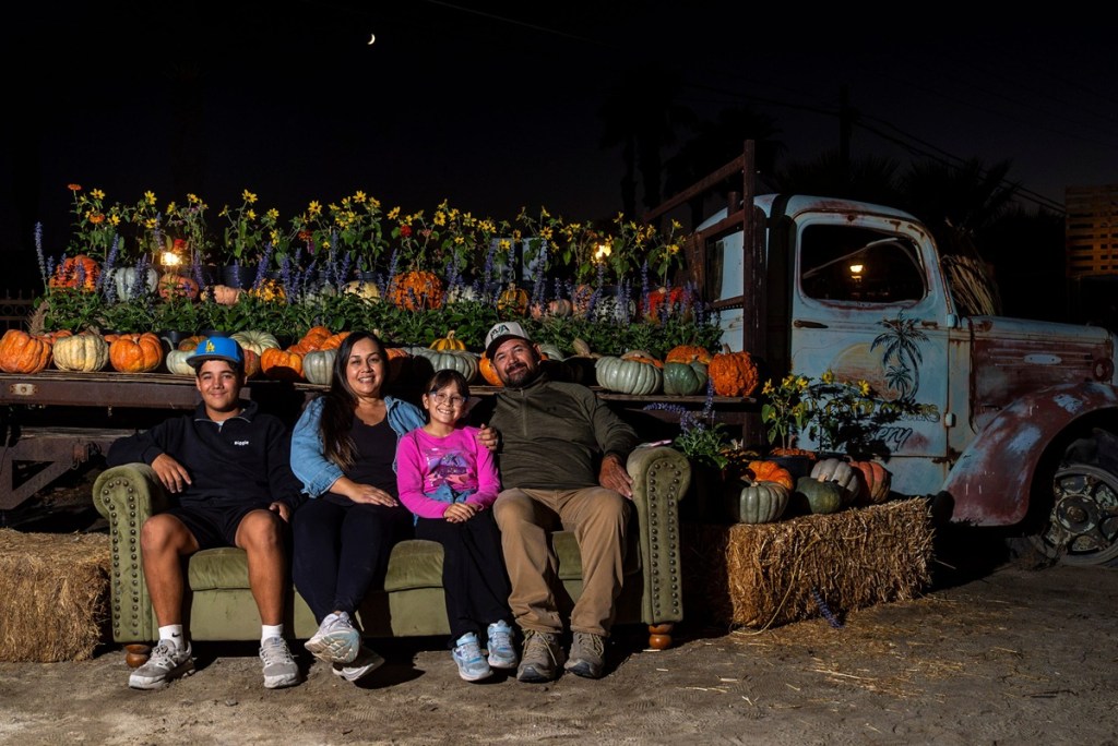 pumpkin patch in Palm Springs